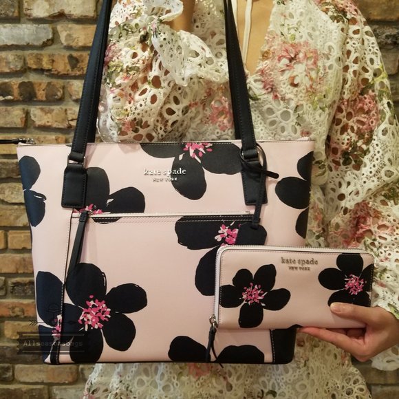 Kate spade Cameron Pocket tote LARGE + wallet SET - Picture 8 of 12